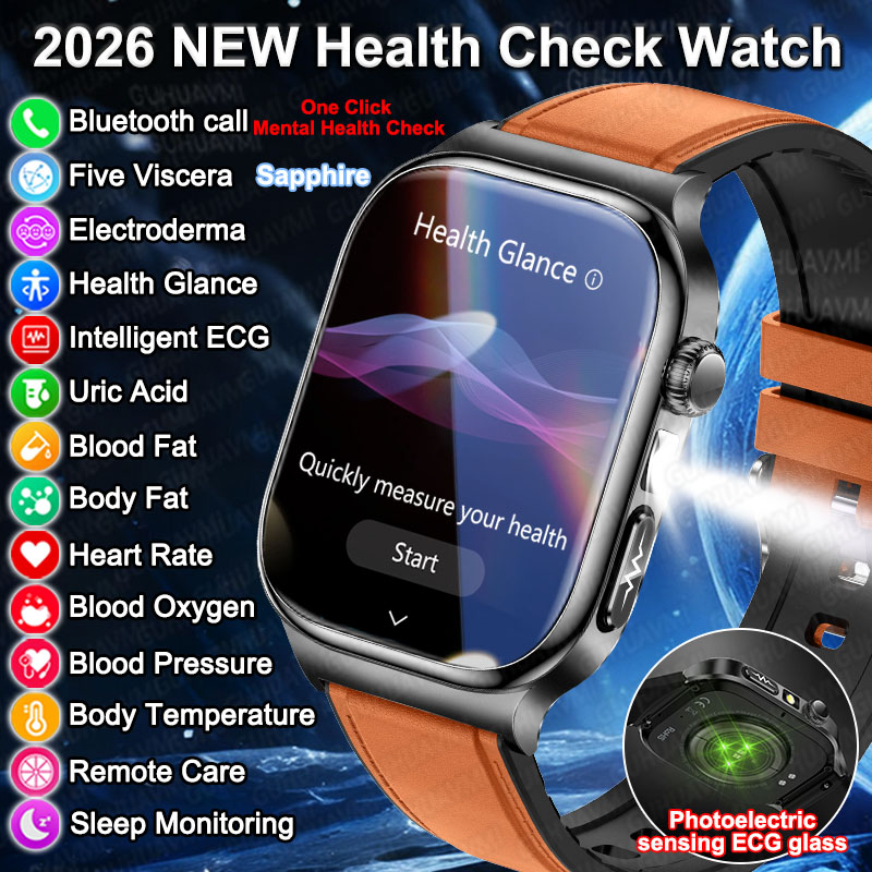 Fall Detection Watch - 2026 New Accurate Diagnosis Smart Watch