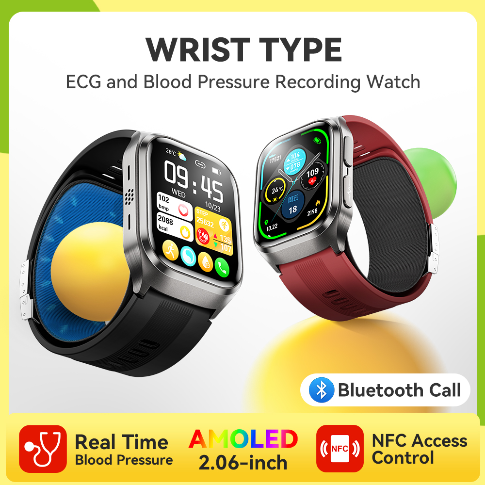 Fall Detection Watch - 2025 New NOYAFA High-end Laser Detection