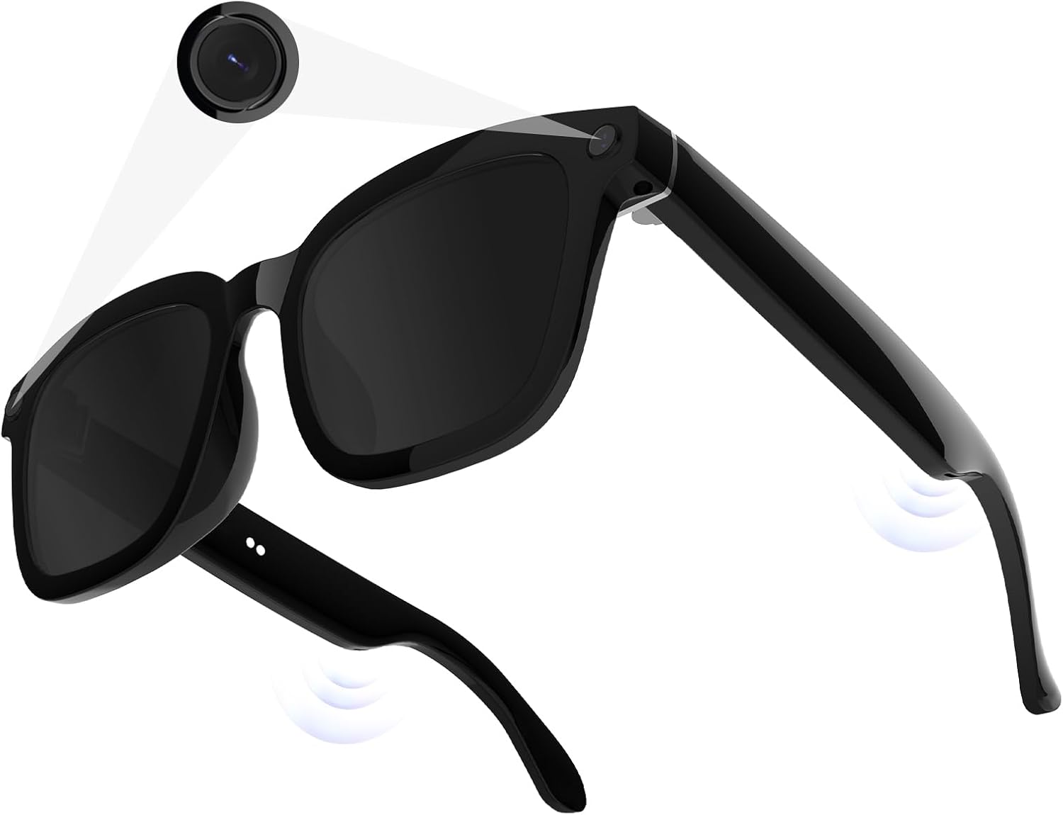AI Smart Camera Glasses 1080P  – Smart Glasses Lens recenzja i cena