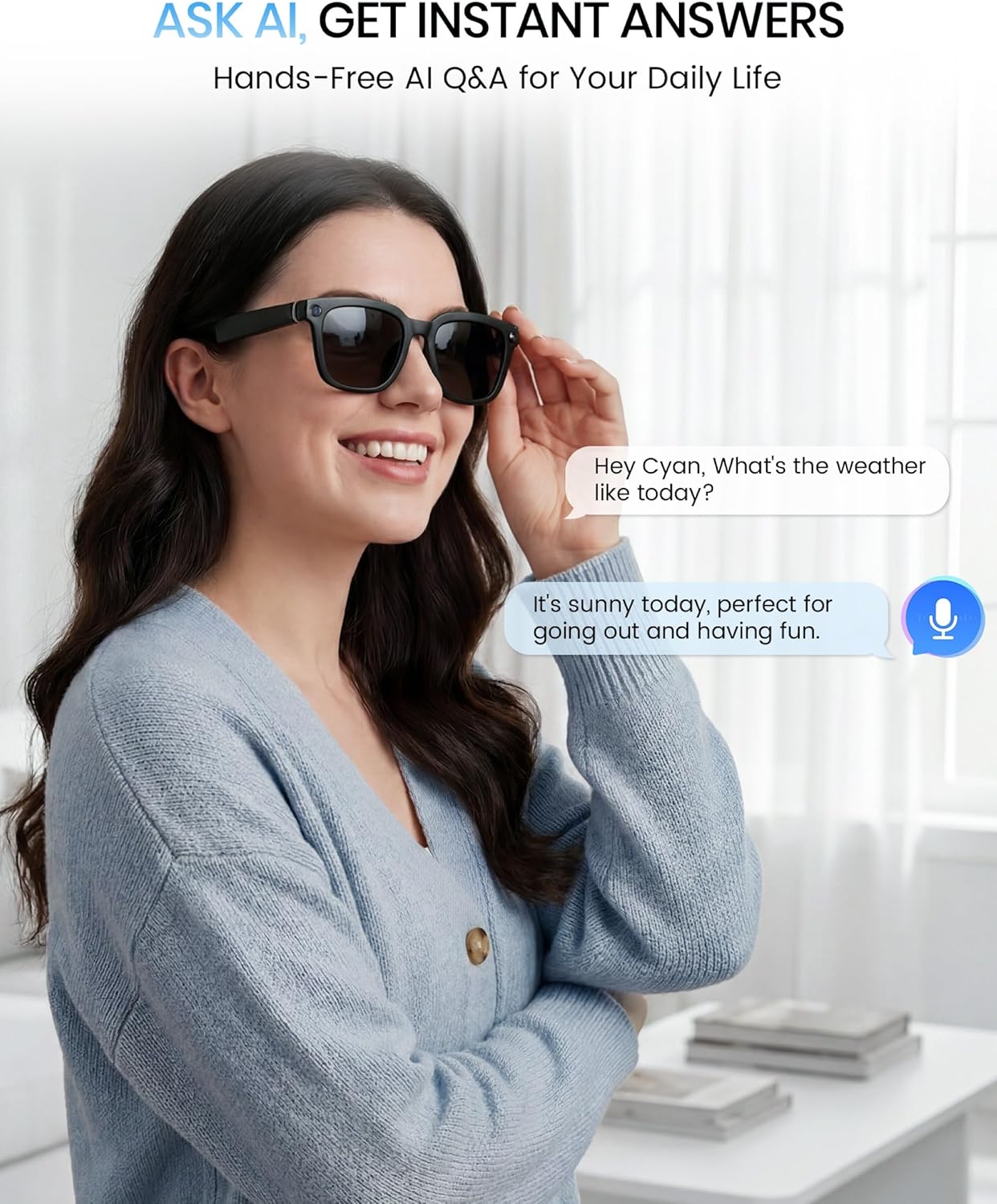 HD Camera Bluetooth Smart Glas – Smart Glasses Lens recenzja i cena