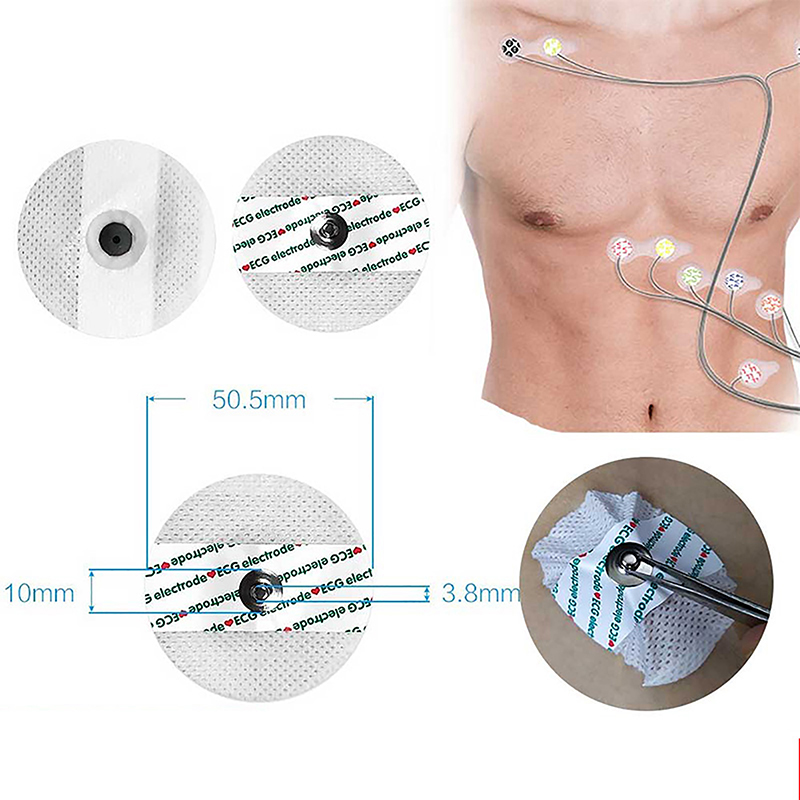50PCS/Bag Electrode Patch  Dis – Ecg Patch Monitor recenzja i cena