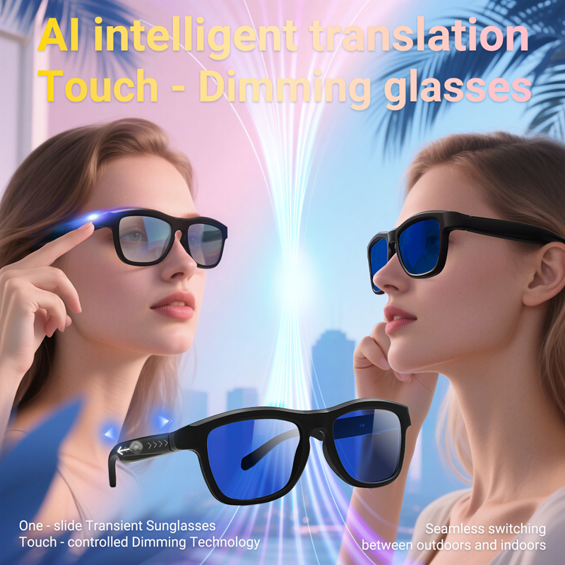 Bluetooth Touch-Dimming Glasse – Smart Glasses Lens recenzja i cena