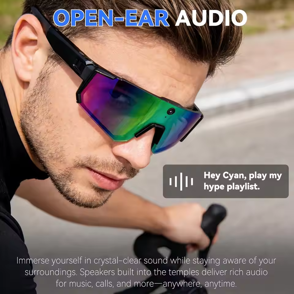 Smart AI Camera Glasses 1200P  – Smart Glasses Lens recenzja i cena