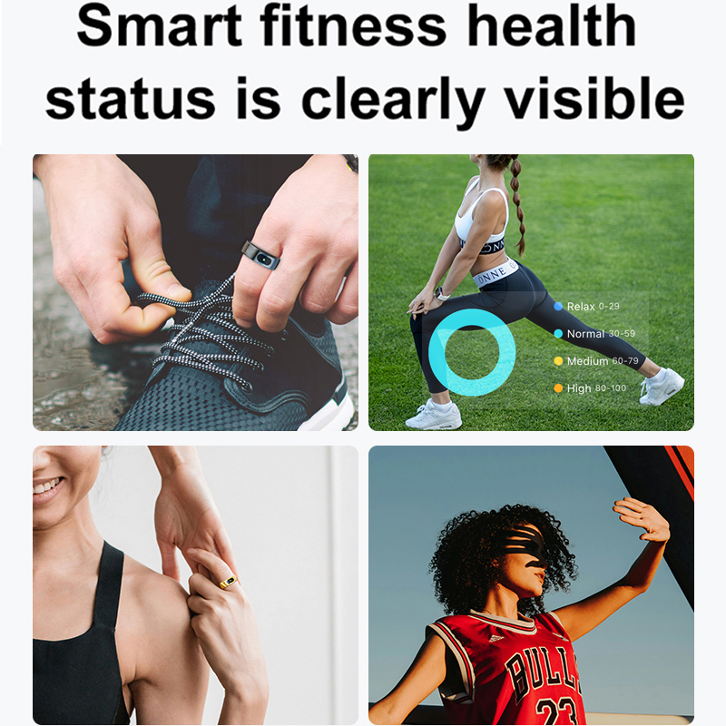 Smart Ring Men Women with Char – Temperature Ring Skin recenzja i cena