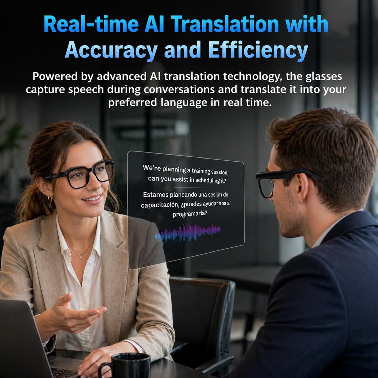 AI Smart Glasses: 4K Camera, R – Smart Glasses Lens recenzja i cena