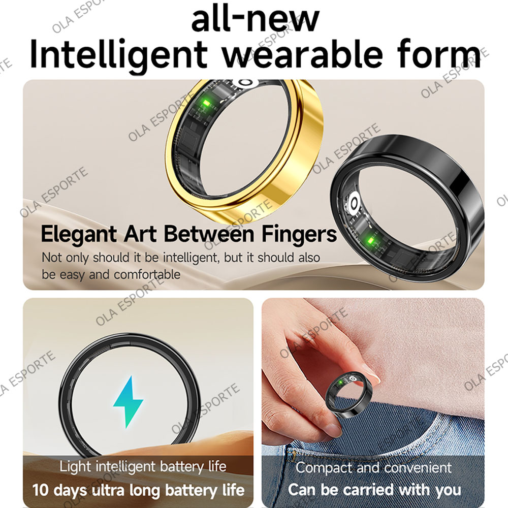 New R09 Smart Ring Men Women w – Temperature Ring Skin recenzja i cena