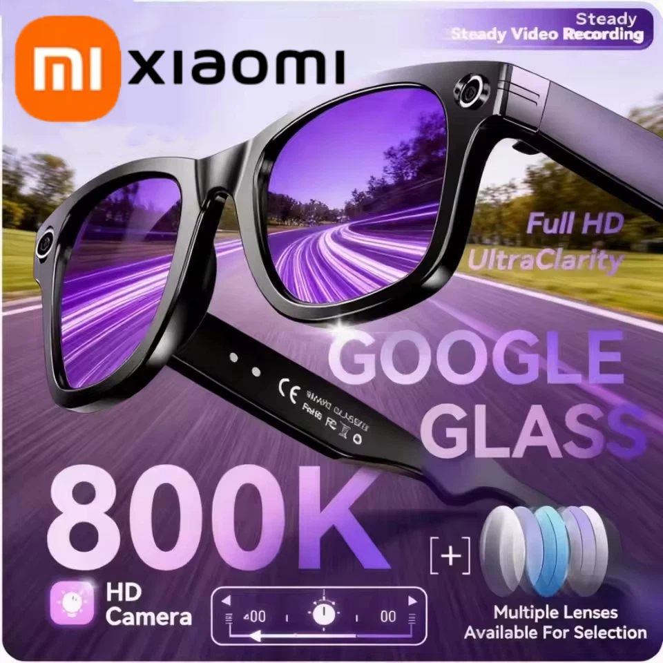 Xiaomi 800W Camera AI Glasses  – Smart Glasses Lens recenzja i cena