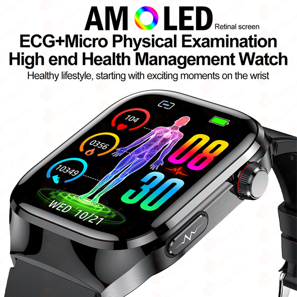 TK16 Smart Watch Men 2.04 Inch – Fall Detection Watch recenzja i cena