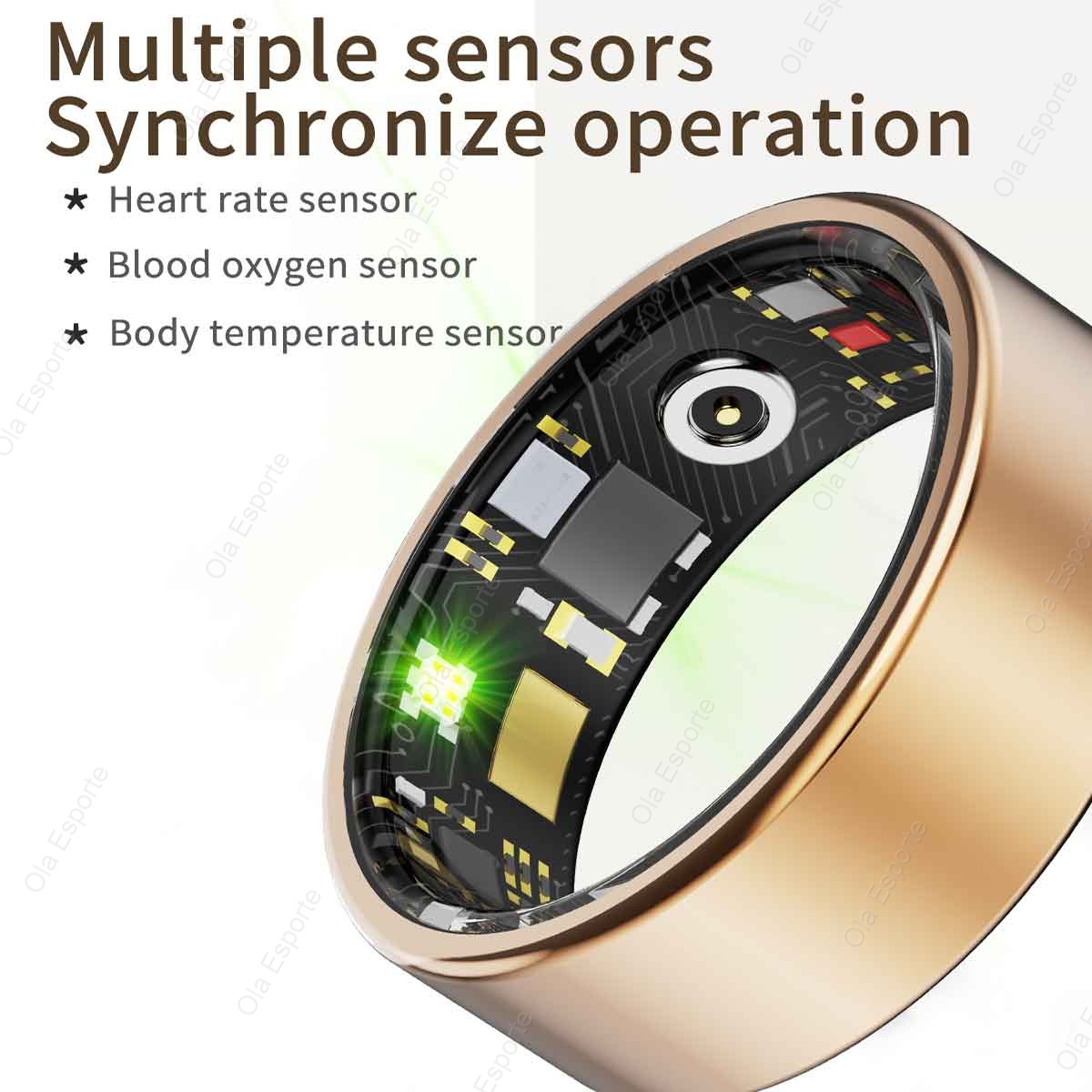 R09 Smart Ring Men Women with  – Temperature Ring Skin recenzja i cena