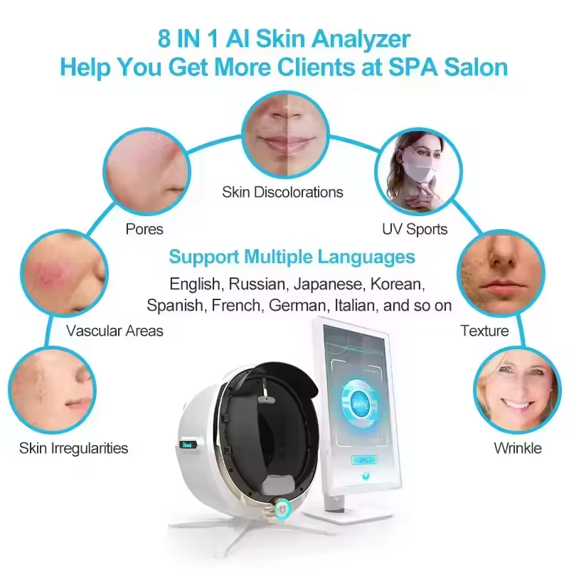 HD Camera 3D Magic Mirror Faci – Galvanic Skin Sensor recenzja i cena