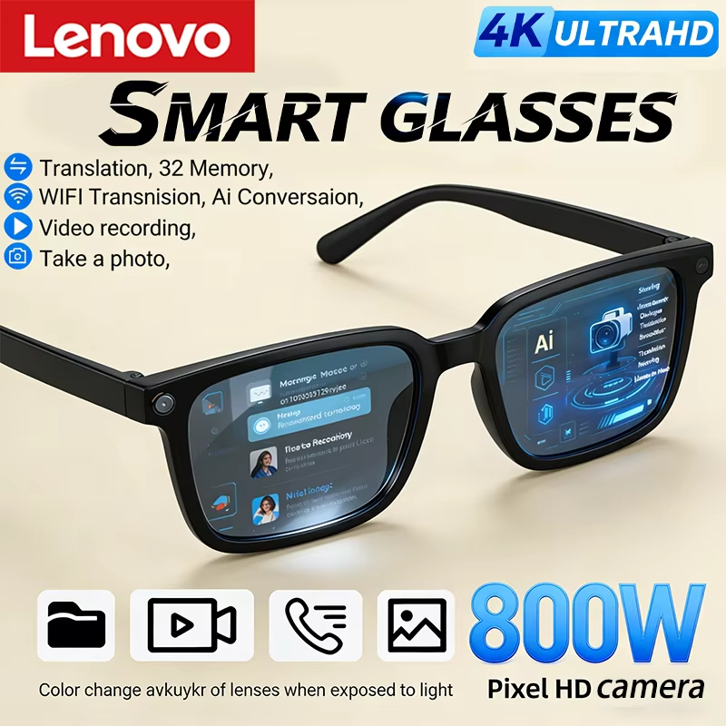 Lenovo AI Smart Glasses 8K HD  – Smart Glasses Lens recenzja i cena