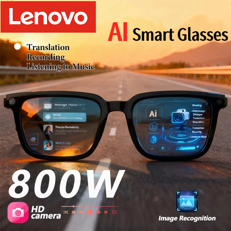 Lenovo AI Smart Glasses 8K HD  – Smart Glasses Lens recenzja i cena